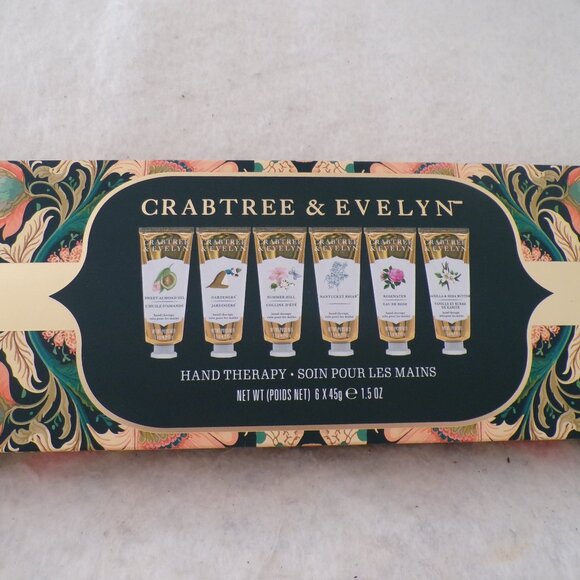Crabtree & Evelyn Hand Therapy Cream Lotion LOT 6 x 45g NEW - Picture 1 of 6
